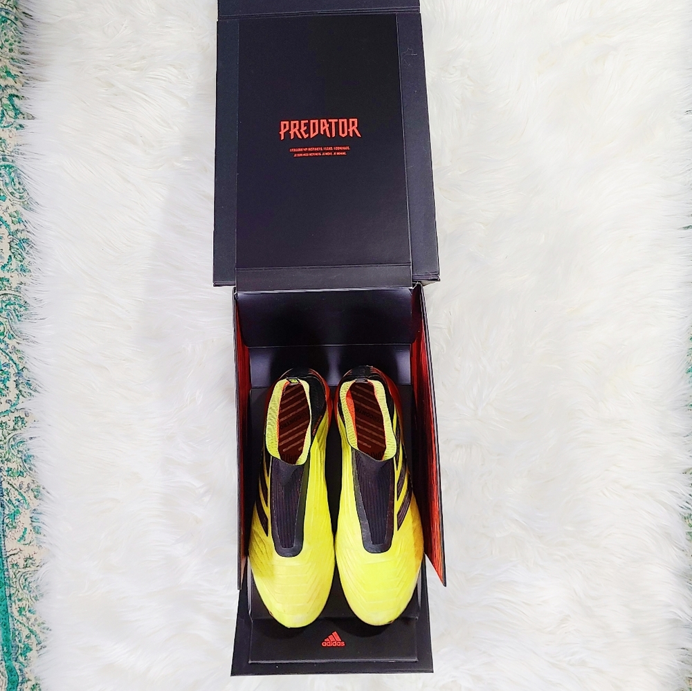 Men's Adidas Predator 18+ FG Soccer Cleats IOB - Picture 6 of 15
